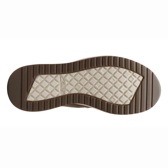 NWT Clarks Men's Wellman Moc Oxford, Cola Leather, 11 - Picture 6 of 7